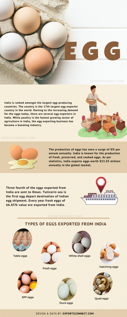 Exporters of Eggs India